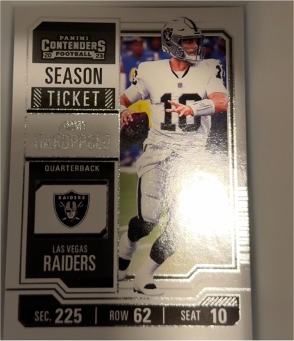 2023 Panini Contenders Season Ticket #54 Jimmy Garoppolo — front