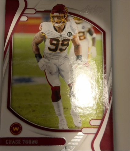 2021 Panini Absolute #19 Chase Young — front