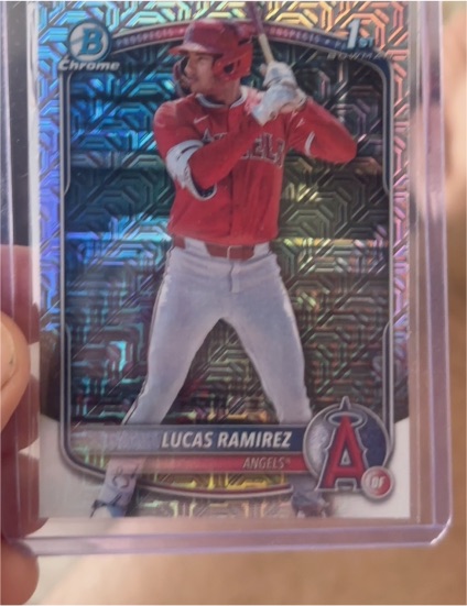 2025 Bowman Chrome #BCP-135 Lucas Ramirez — front
