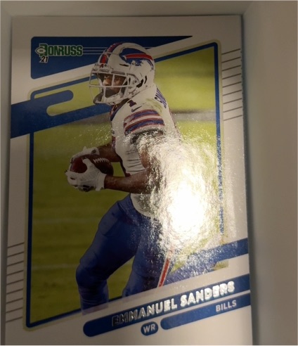 2021 Donruss #97 Emmanuel Sanders — front