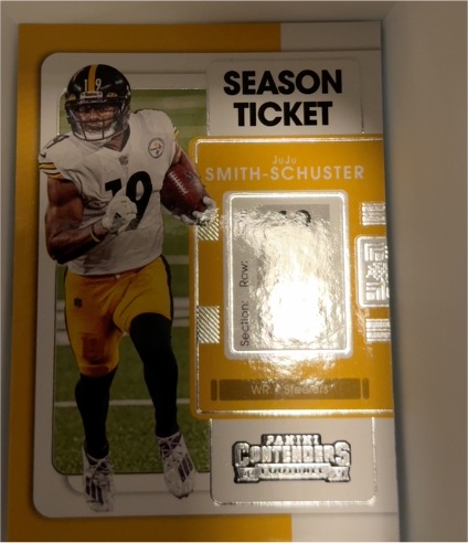 2021 Panini Contenders #83 JuJu Smith-Schuster — front