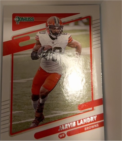 2021 Donruss #201 Jarvis Landry Cleveland Browns — front