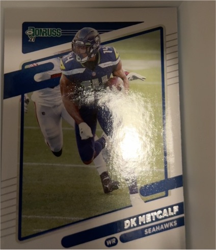 2021 Donruss #29 DK Metcalf Seattle Seahawks — front