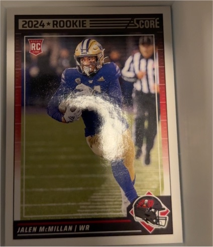 2024 Panini Score #380 Jalen McMillan — front