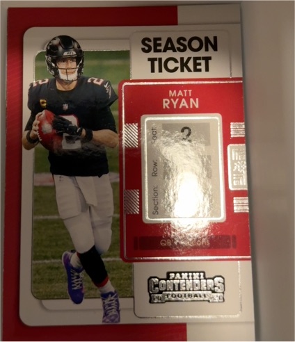 2021 Panini Contenders #4 Matt Ryan — front