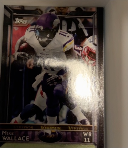 2015 Topps #188 Mike Wallace — front