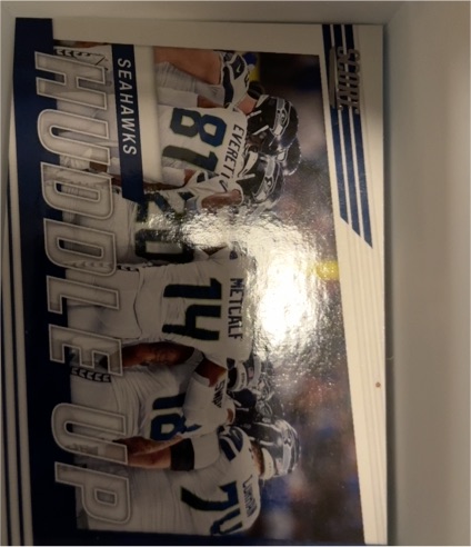 2022 Score Huddle Up #HU-SEA Seattle Seahawks — front