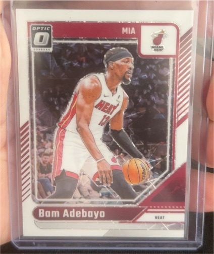 2024-25 Donruss Optic #212 Bam Adebayo — front