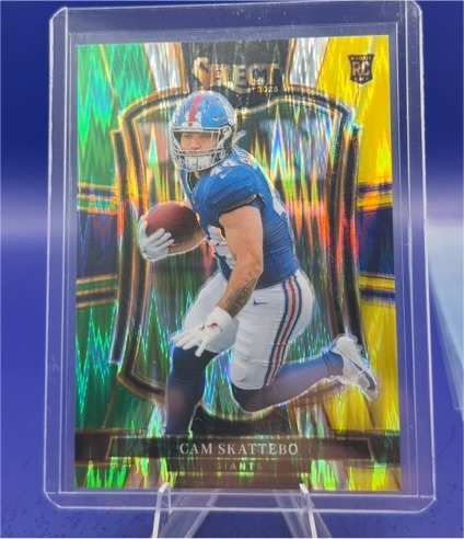 2025 Panini Select #195 Cam Skattebo — front