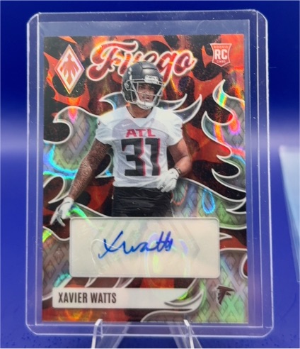 2025 Panini Phoenix Fuego Signatures #FUS-XWS Xavier Watts — front