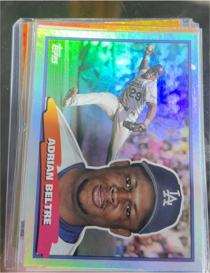 2022 Topps Archives 1988 Big Foil #88BF-34 Adrian Beltre — front