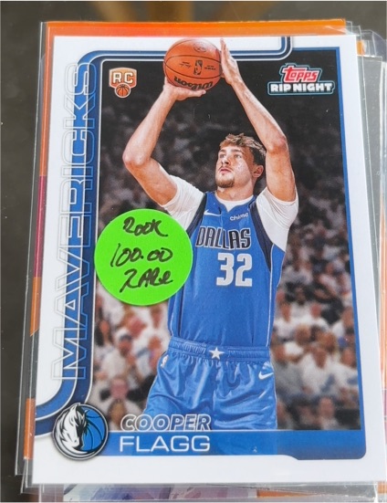 2025-26 Topps #201 Cooper Flagg — front