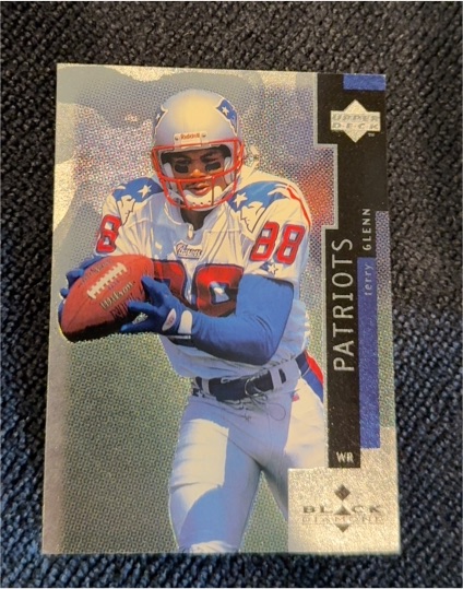 1998 Upper Deck Black Diamond #18 Terry Glenn — front
