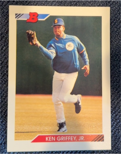 1992 Bowman #100 Ken Griffey Jr. Seattle Mariners — front