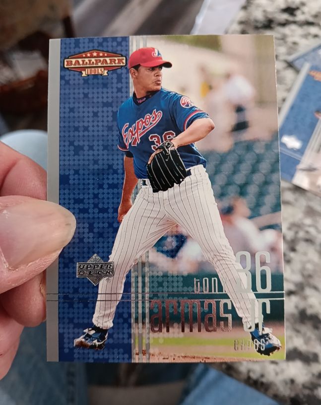 2002 Upper Deck Ballpark Idols #36 Tony Armas Jr. — front