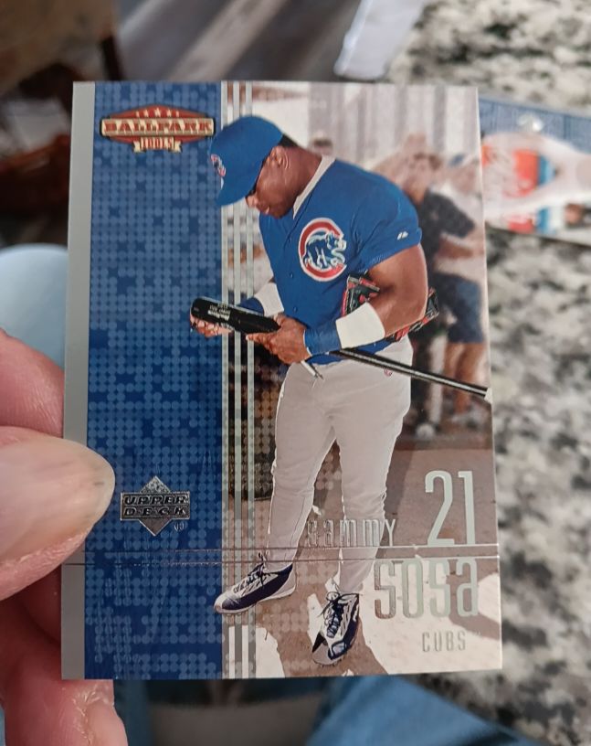 2002 Upper Deck Ballpark Idols #120 Sammy Sosa — front