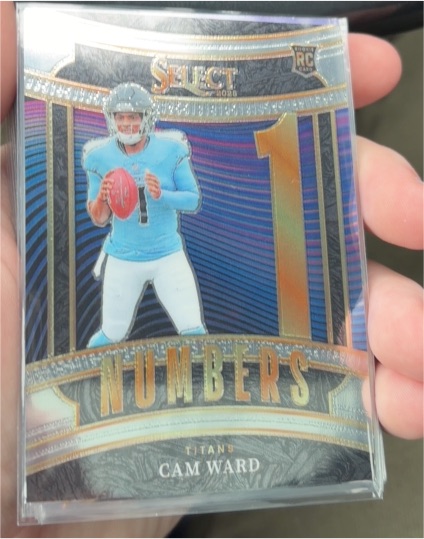 2025 Panini Select #24 Cam Ward — front