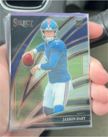 2025 Panini Select #293 Jaxson Dart — front