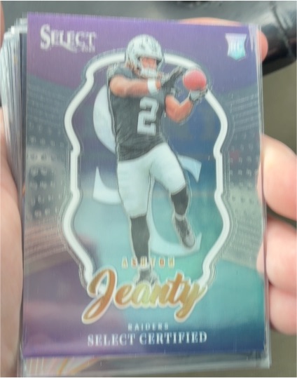 2025 Panini Select Certified #4 Ashton Jeanty — front