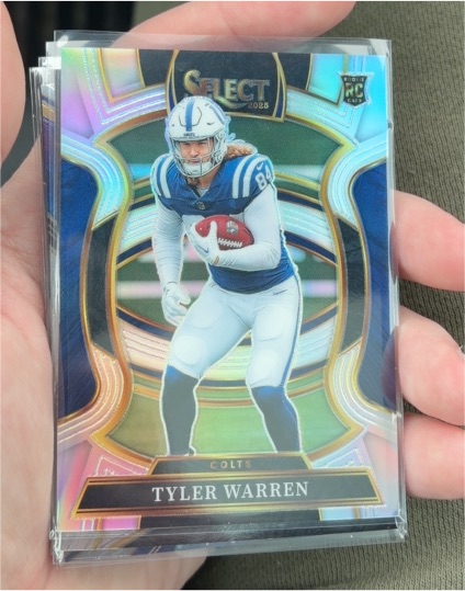 2025 Panini Select #33 Tyler Warren — front