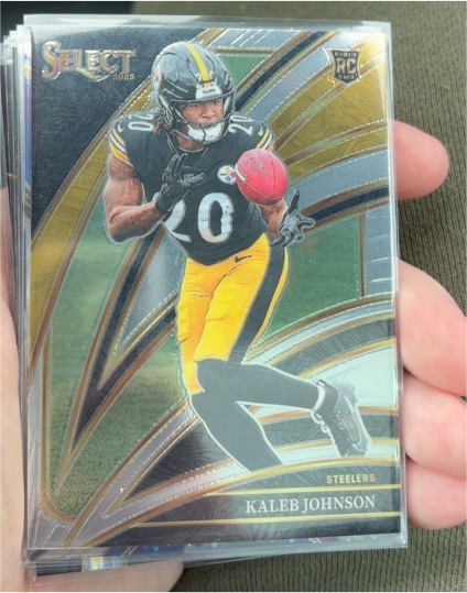 2025 Panini Select #252 Kaleb Johnson — front
