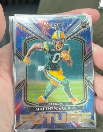 2025 Panini Select #6 Matthew Golden Future Rookie Card — front