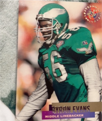 1995 Topps Stadium Club #45 Byron Evans — front