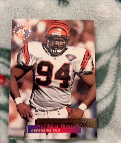 1995 Topps Stadium Club #107 Alfred Williams — front