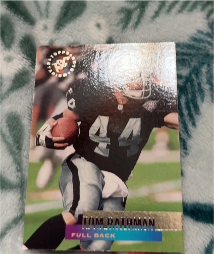1995 Topps Stadium Club #103 Tom Rathman — front