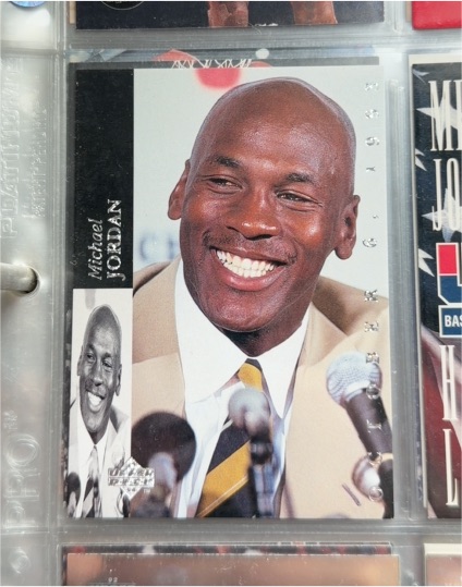 1994 Upper Deck #MJR1 Michael Jordan Retirement — front