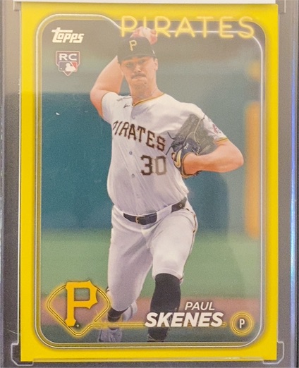 2024 Topps Update #US100 Paul Skenes — front