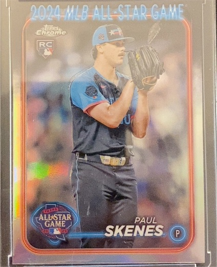 2024 Topps Chrome Update Series #ASGC-29 Paul Skenes — front