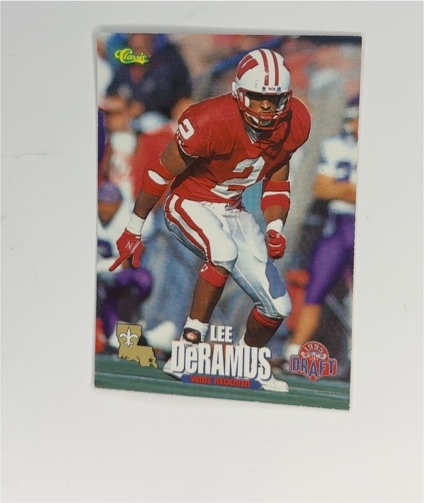 1995 Classic NFL Rookies #75 Lee DeRamus — front