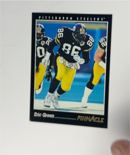 1993 Pinnacle #71 Eric Green — front