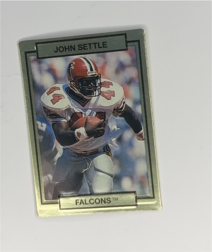 1990 Action Packed #10 John Settle — front