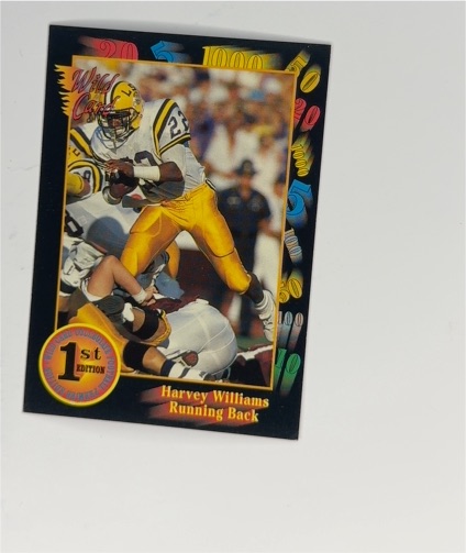 1991 Wild Card Draft #99 Harvey Williams — front