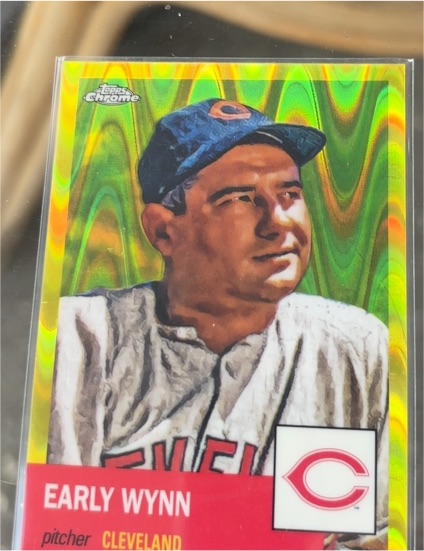 2022 Topps Chrome Platinum #210 Early Wynn — front