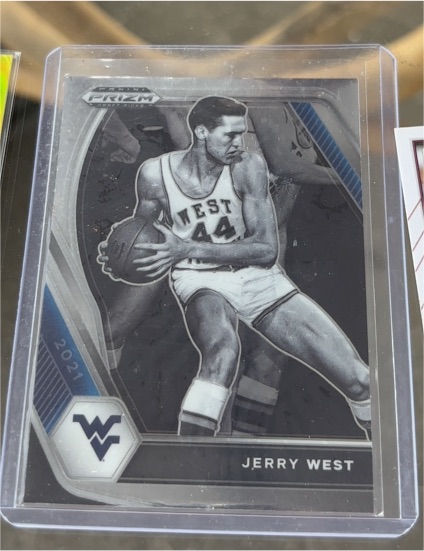 2021-22 Panini Prizm Draft Picks #100 Jerry West — front