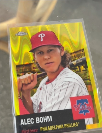 2022 Topps Chrome Platinum #322 Alec Bohm — front