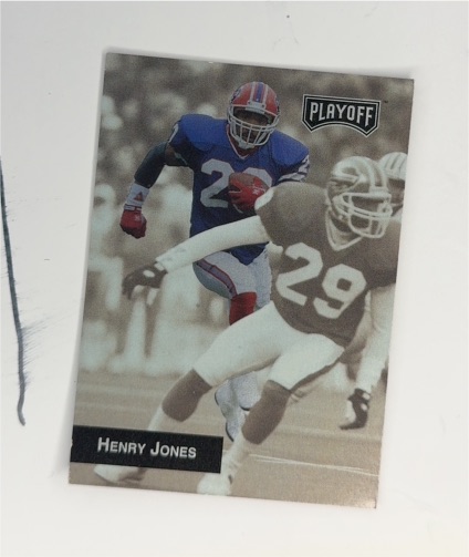1993 Playoff #202 Henry Jones — front