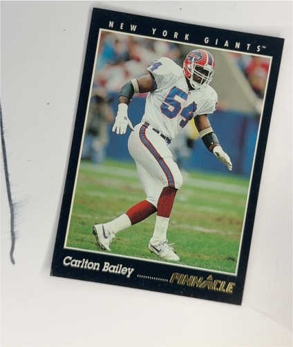 1993 Pinnacle #338 Carlton Bailey — front