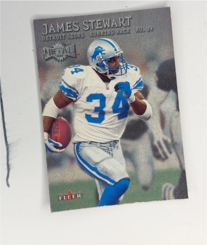 2000 Fleer Metal #81 James Stewart — front