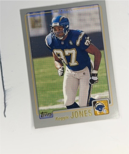 2001 Topps #19 Reggie Jones — front