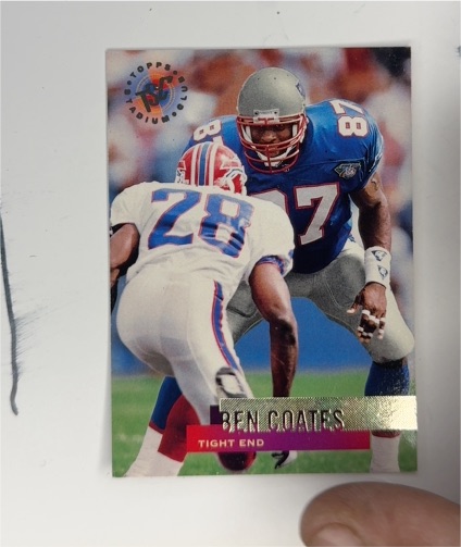 1995 Topps Stadium Club #85 Ben Coates — front