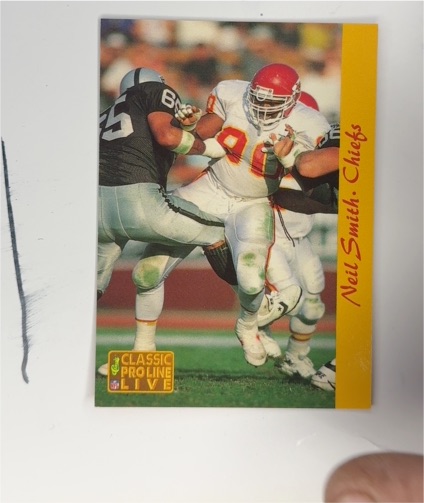 1993 Classic Pro Line Live #120 Neil Smith — front