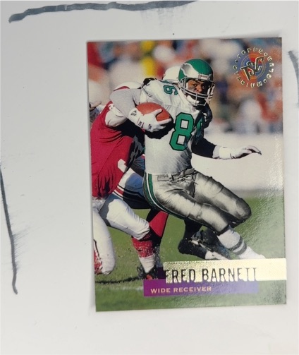 1995 Topps Stadium Club #104 Fred Barnett — front