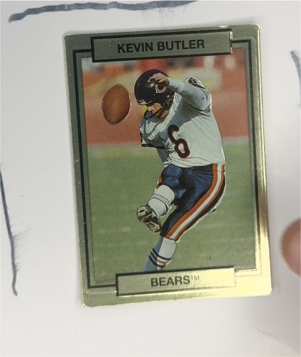 1990 Action Packed #22 Kevin Butler — front
