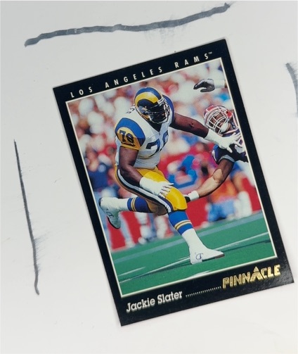 1992 Pinnacle #273 Jackie Slater — front