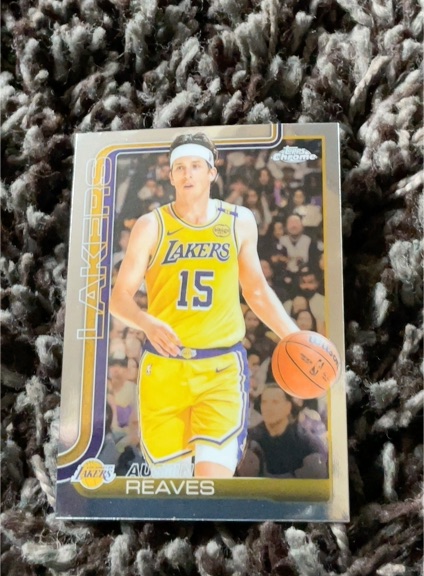 2025-26 Topps Chrome #126 Austin Reaves — front