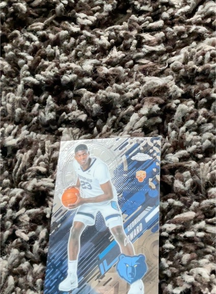 2025-26 Topps Chrome #GT-24 Cedric Coward Go Time Rookie — front